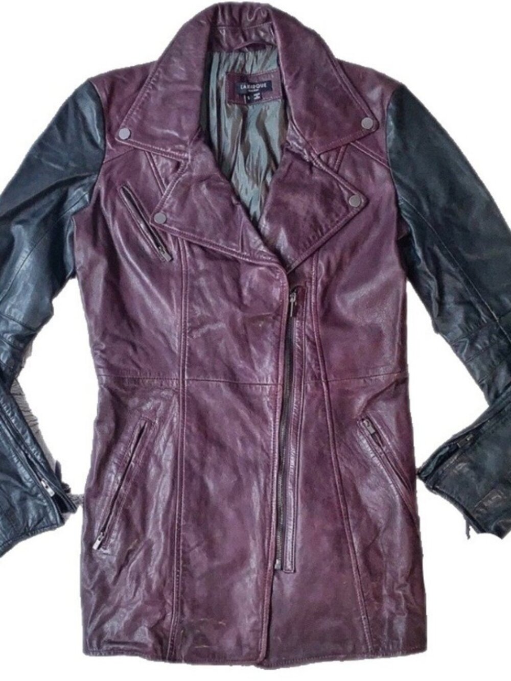 Lamarque Leather Jacket, Size Small